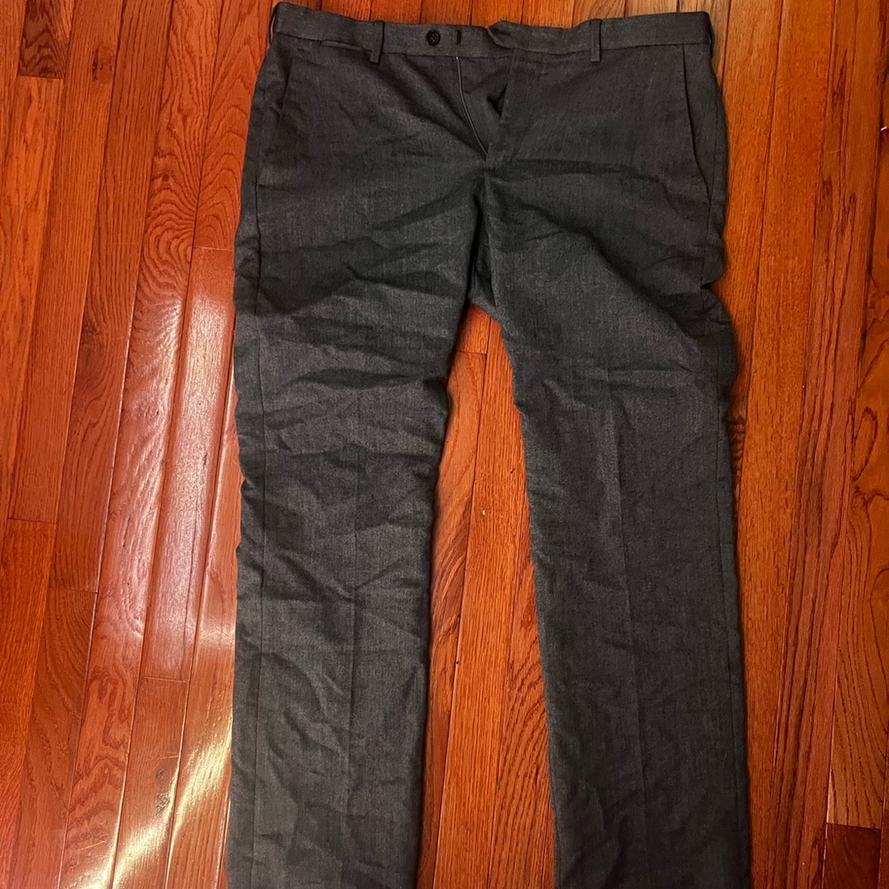 Express Charcoal Dress Pants for Men